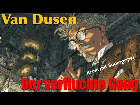 Van Dusen - Der verfluchte Gong / Krimi mit Supergrips (Hörbuch komplett, Jacques Futrelle)