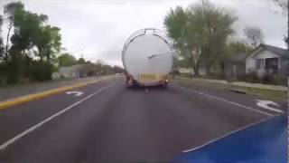 60,000 Gallon Milk Silos Leaving Springfield, MO.