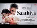 Saathiya LYRICS Yudhra Vishal Mishra Pratibha Singh Baghel Malavika Mohanan Siddhant Chaturvedi