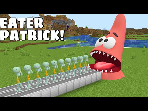 I found EATER PATRICK STARFISH CONVEYOR in Minecraft - Gameplay - Coffin Meme