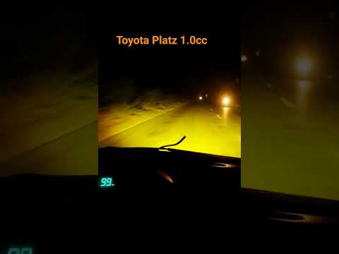 Thumbnail for Toyota Platz 1000cc 2004 Night Drive in single road by Toyota Platz