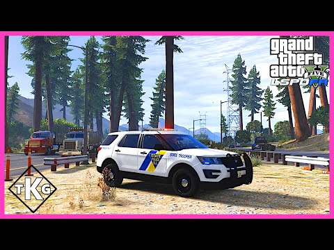 NEW JERSEY STATE PATROL!!!| GTA 5 POLICE| PLAYING GTA 5 AS A COP| EP76 (GTA 5 PC POLICE MODS)