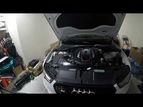 AWE-Tuning S-Flo Intake Install on 2014 Audi S6