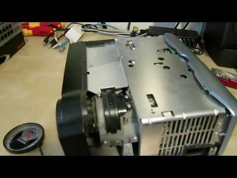 Optoma EP716 DLP Projector Partial Teardown and Cleaning