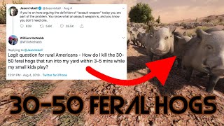30-50 Feral Hogs In Your Yard - Custom Lootable Quest