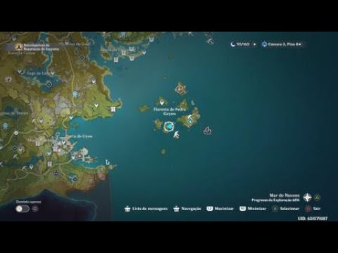 Genshin Impact - Baú: Geoculus - Floresta de Pedra Guyun