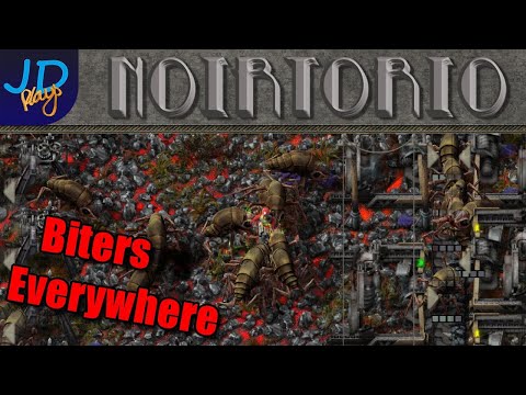 Attacks from everywhere NoirTorio Ep3 ⚙️  Factorio 1.0 Gameplay, Lets Play