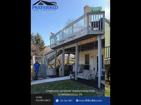Complete Exterior Transformation In Schwenksville