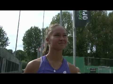 Interview Lesley Kerhove na finale.avi Rotterdam Open presented by HDI-Gerling 2012