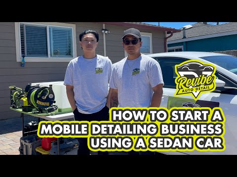 , title : 'How to start mobile detailing business using your sedan car | Mobile detailing setup'