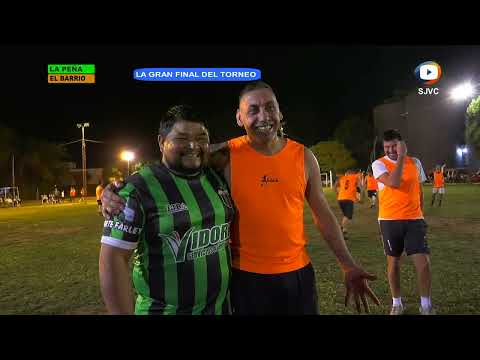 FINAL  -  LA PEÑA 2 vs EL BARRIO 1 - Fútbol Comercial Racing FC San José de la Esquina