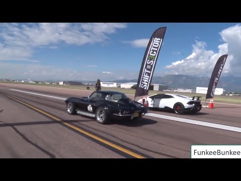 The Legend Supercar Destroyer 1967 LT1 C2 Corvette Vs Supercars Lamborghini,McLaren...