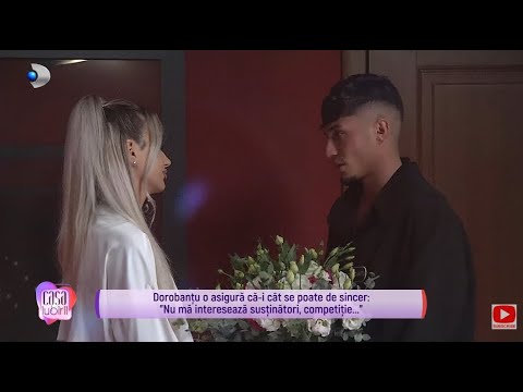 Casa Iubirii - Dorobantu o surprinde pe Naomi cu flori si o asigura ca e cat se poate de sincer!