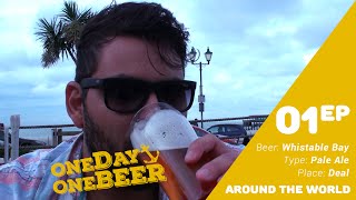 preview picture of video 'Onedayonebeer - Beer: Whistable Bay Pale Ale; Local: Deal, Inglaterra'