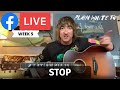 Plain White T's Tom Higgenson Sings 'Stop' on Facebook Live (June 24, 2020)