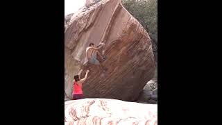 Video thumbnail of Meadowlark Lemon Stand, V13. Red Rocks