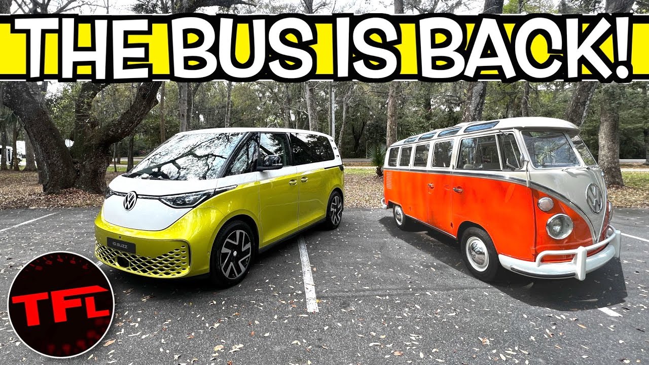 I Can't Believe VW Did This! Volkswagen ID. Buzz vs Volkswagen Bus USA Driving Review!