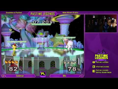 RSM #1 Melee: Codeman (Pichu) vs Billz (Marth)