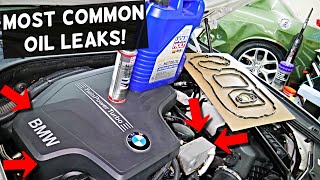 Most Common Oil Leaks BMW F10 F11 528i 535i 530i 550i 518i 520i 520d 525d 530d 535d 550d
