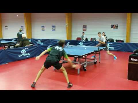 TENNIS DE TABLE (Pré-Nat.)  A.T.T. Le Havre 8 - 1 Mont-Saint-Aignan T.T.