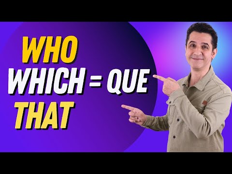 Como usar WHO, WHICH e THAT - Pronomes Relativos - Relative Pronouns