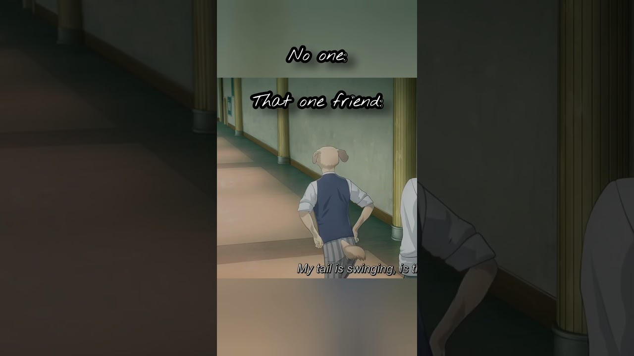 Don't lie! We all have that one friend. #beastars #beastarsjack #legoshi