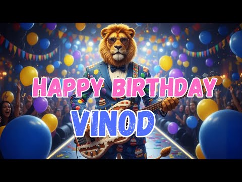 VINOD Happy Birthday Song - Happy Birthday to Vinod