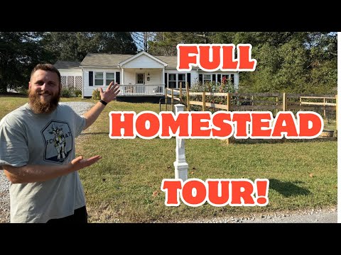 Here's EVERYTHING We Fit In Our 1/2 Acre Homestead