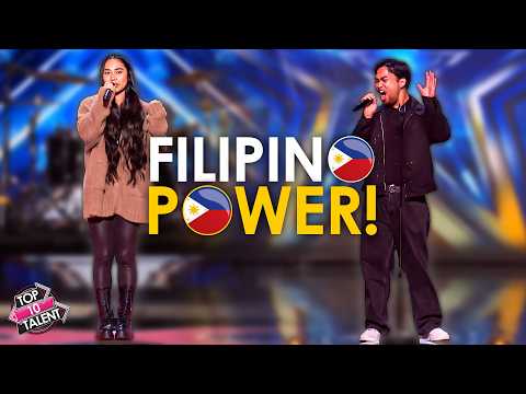 They're From The Philippines And They Sing – The Golden Buzzer Was INEVITABLE! 🤩