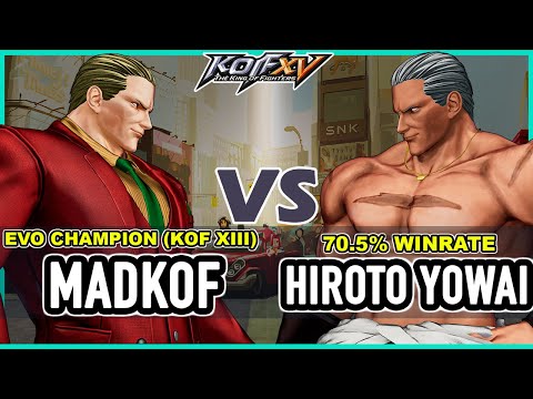 KOF XV 🔥 Madkof (Geese/Sylvie/Najd) vs Hiroto Yowai (Geese/Sylvie/Chizuru)