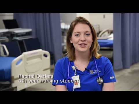 TU Nursing Student Rachel Detlefs
