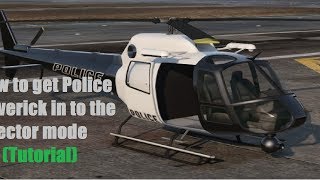 (GTA5, PS4) How to get Police Maverick in to the Director mode