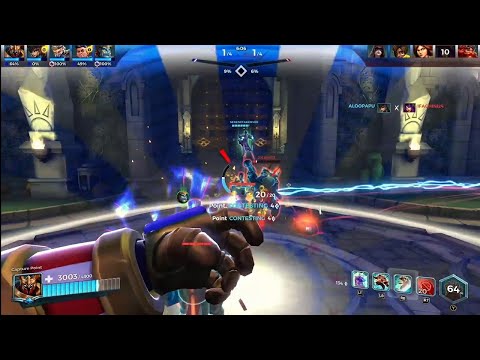 Paladins XBOX ONE - Ranked Khan Gameplay 17 On Stone Keep Season 4
