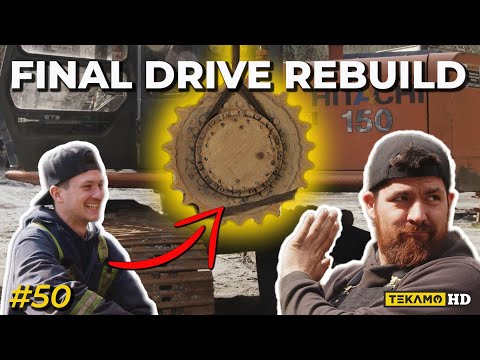 Watch This Before Buying A Gray Market Machine - Hitachi 150 Final Drive Rebuild