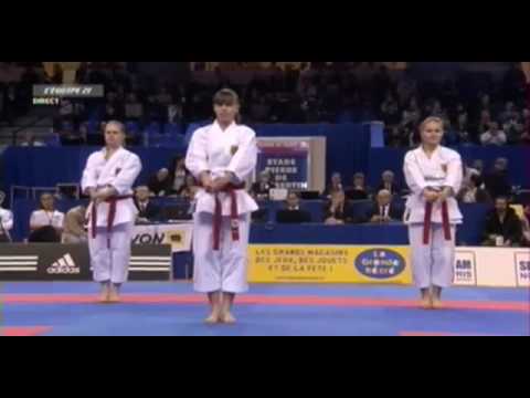 Open de Pariis 2014  Belarus Female Team Kata