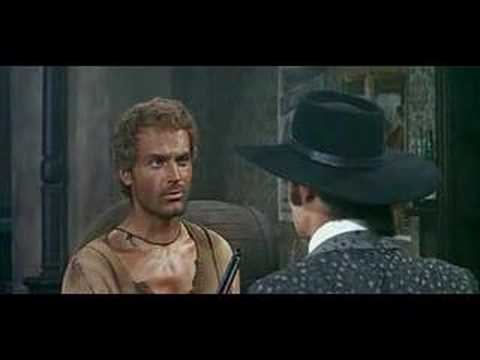 Trinity - Slapping scene (cachetadas) (1972 Trinity Is Still My Name)