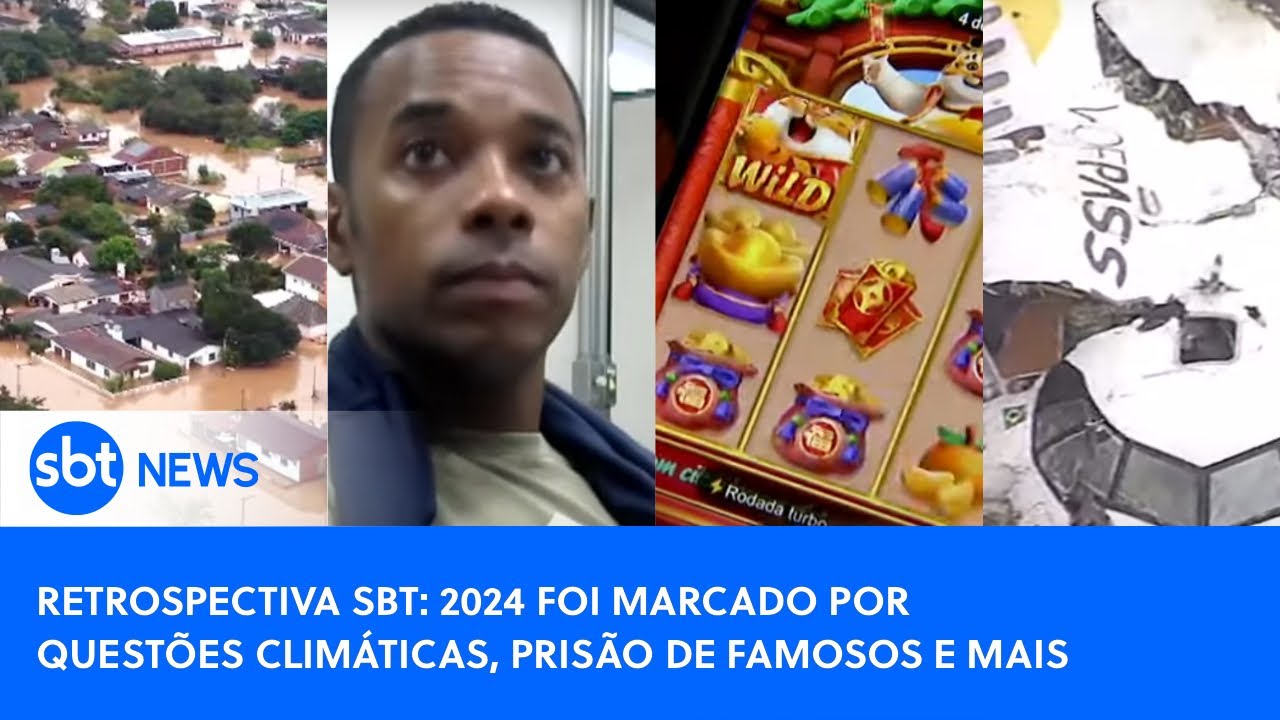 Retrospectiva SBT: 2024 foi marcado por questões climáticas, prisão de famosos e mais | 1º Bloco