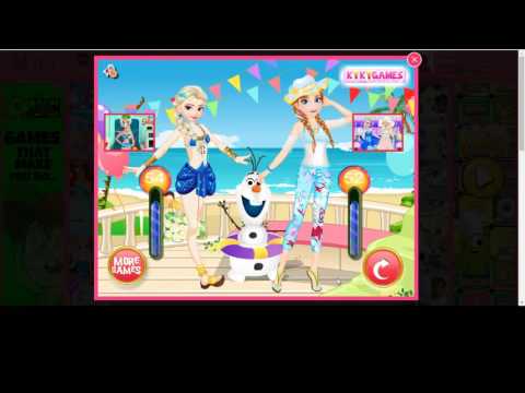 Elsa Vs Anna Bikini Contest