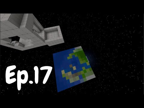 SpaceCraft - Minecraft Modded Survival (No Commentary) Ep.17 | Exploring The Space Station!