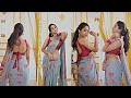 Deepthi Sunaina Saree Hot Video Deepthi Sunaina Hot Photo Shoot Video Deepthi Sunaina Hot