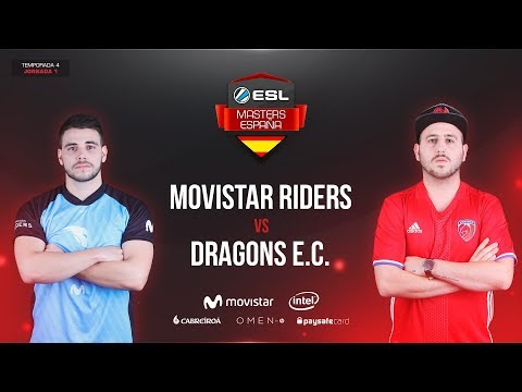 CS:GO - Dragons E.C vs. Movistar Riders - ESL Masters T4 - Jornada #1