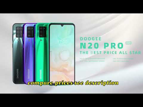 DOOGEE N20 Pro Quad Camera Mobile Phones Helio P60 Specs