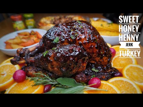 ULTIMATE HONEY GLAZED HENNY JERK TURKEY