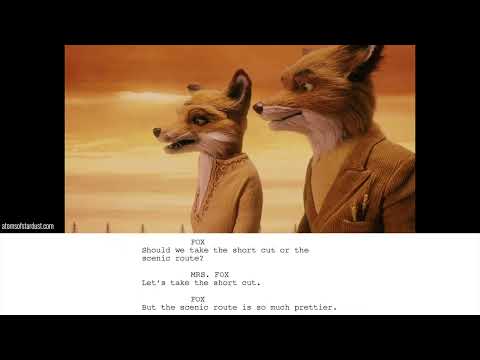 Fantastic Mr. Fox - Meeting Mr. Fox scene | Script to screen