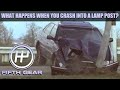 What happens when you crash into a Lamp Post? | Fifth Gear