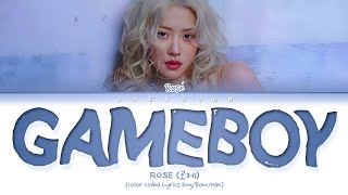 Download lagu ROSÉ (로제) - 'GAMEBOY' (Color Coded Lyrics /Eng) By Jaeksoon mp3