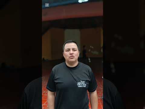 Wilson Sánchez, director de la agrupación artística mentes creativas Agrado-Huila, colombia