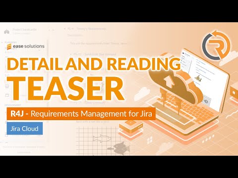 R4J - Requirements Management for Jira® (CLOUD): Detail and Reading View Teaser