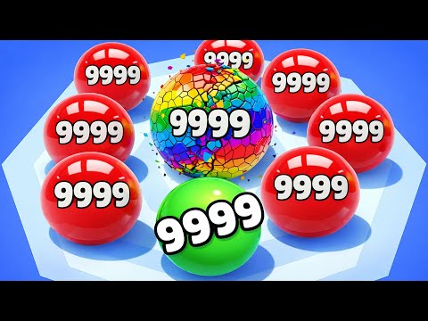 🔴 Rolling Balls Swallowing 2048 🔥 33333 vs 99999 🆚 Huggy Story Huggy Wuggy Level Gameplay Ep-142
