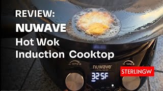 REVIEW: NUWAVE Hot Wok Induction CookTop #NUWAVE #review #cooking #cleancooking #rv